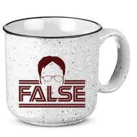 The Office Dwight False 15oz Campfire Ceramic Mug