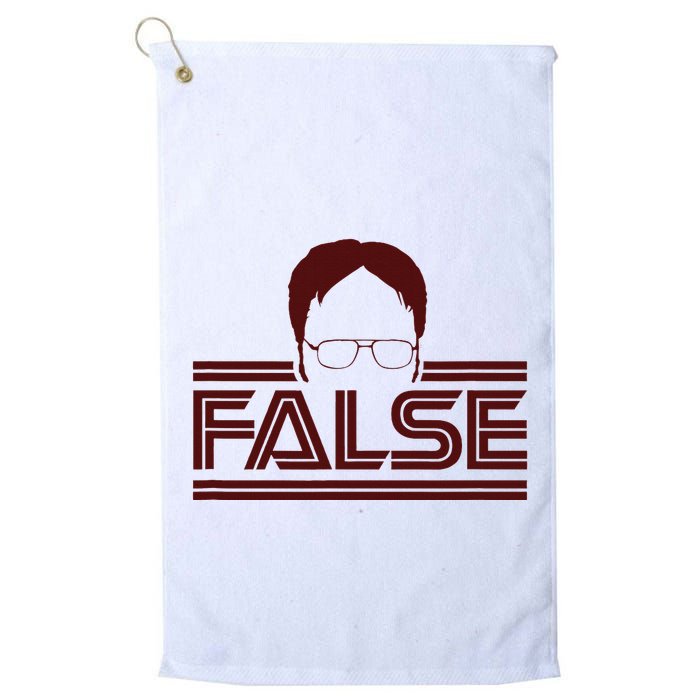 The Office Dwight False Golf Towel
