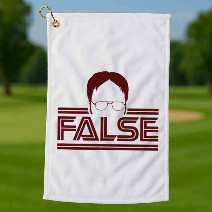 The Office Dwight False Golf Towel
