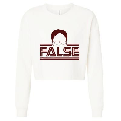 The Office Dwight False Cropped Pullover Crew