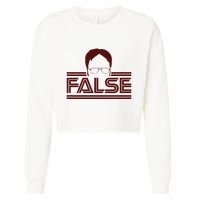 The Office Dwight False Cropped Pullover Crew