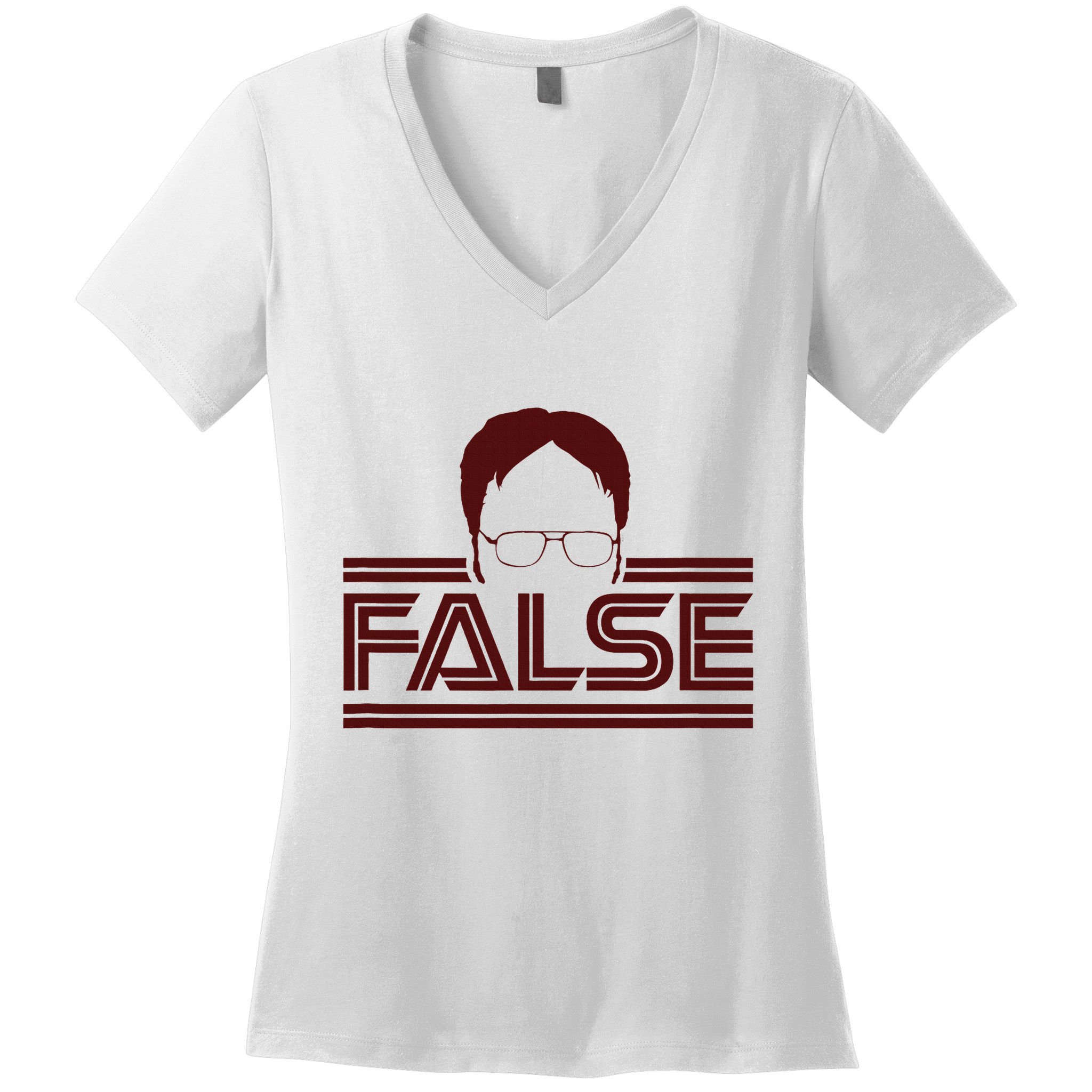 The Office Dwight False Women's V-Neck T-Shirt