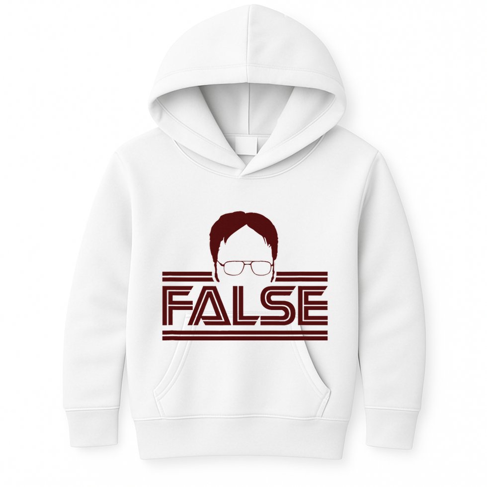 The Office Dwight False Kids Hoodie