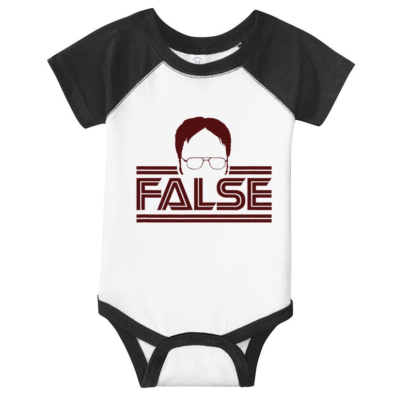 The Office Dwight False Infant Baby Jersey Bodysuit