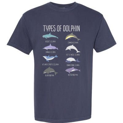 Types Of Dolphin Garment-Dyed Heavyweight T-Shirt