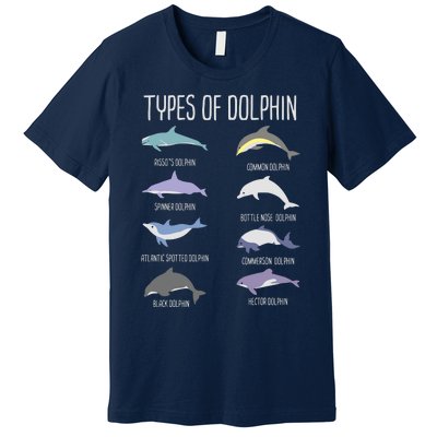 Types Of Dolphin Premium T-Shirt