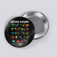 Types Of Dinosaurs Alphabet Az Abc Dino Identification Button