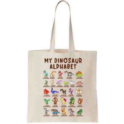 Types Of Dinosaurs Alphabet Dino Identification Meaningful Gift Bag