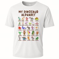 Types Of Dinosaurs Alphabet Dino Identification Meaningful Gift Performance Shirt