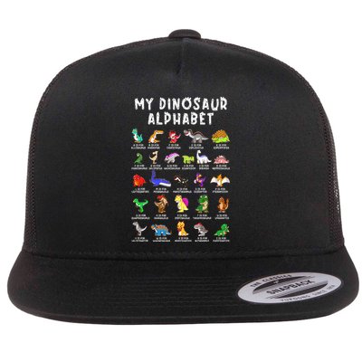 Types Of Dinosaurs Alphabet Dino Identification Flatbill Hat