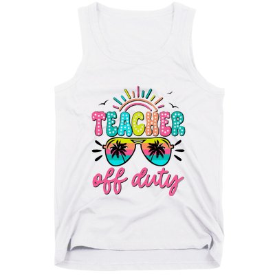 Teacher Off Duty Class Dismissed Tank Top