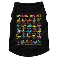 Types Of Dinosaurs Alphabet AZ ABC Dino Identification Doggie Tank
