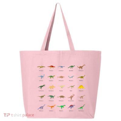 Types Of Dinosaurs For And 25L Jumbo Tote