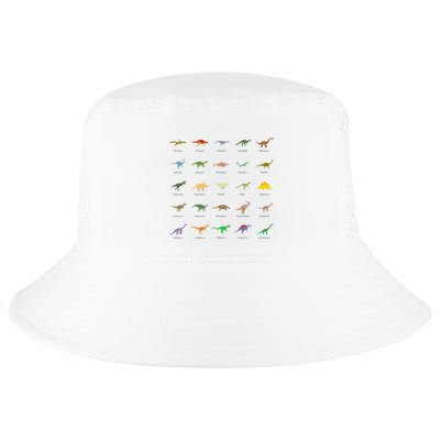 Types Of Dinosaurs For And Cool Comfort Performance Bucket Hat