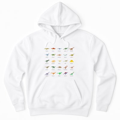 Types Of Dinosaurs For And Hoodie