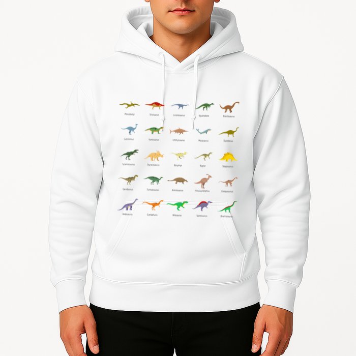 Types Of Dinosaurs For And Hoodie