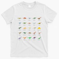 Types Of Dinosaurs For And T-Shirt