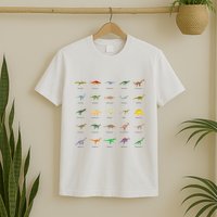 Types Of Dinosaurs For And T-Shirt