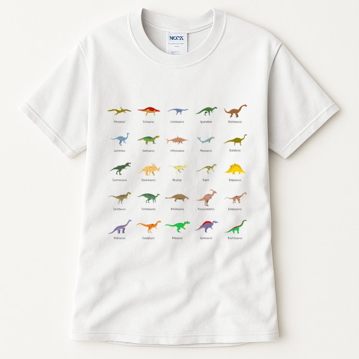 Types Of Dinosaurs For And Tall T-Shirt