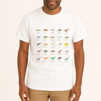Types Of Dinosaurs For And Tall T-Shirt
