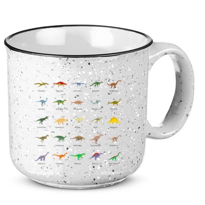 Types Of Dinosaurs For And 15oz Campfire Ceramic Mug