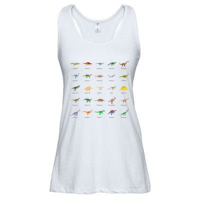 Types Of Dinosaurs For And Ladies Essential Flowy Tank