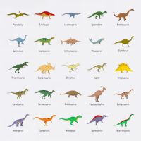 Types Of Dinosaurs For And Flatbill Hat