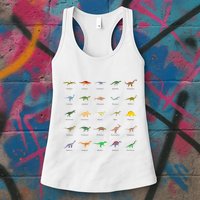 Types Of Dinosaurs For And Womens Tank Top