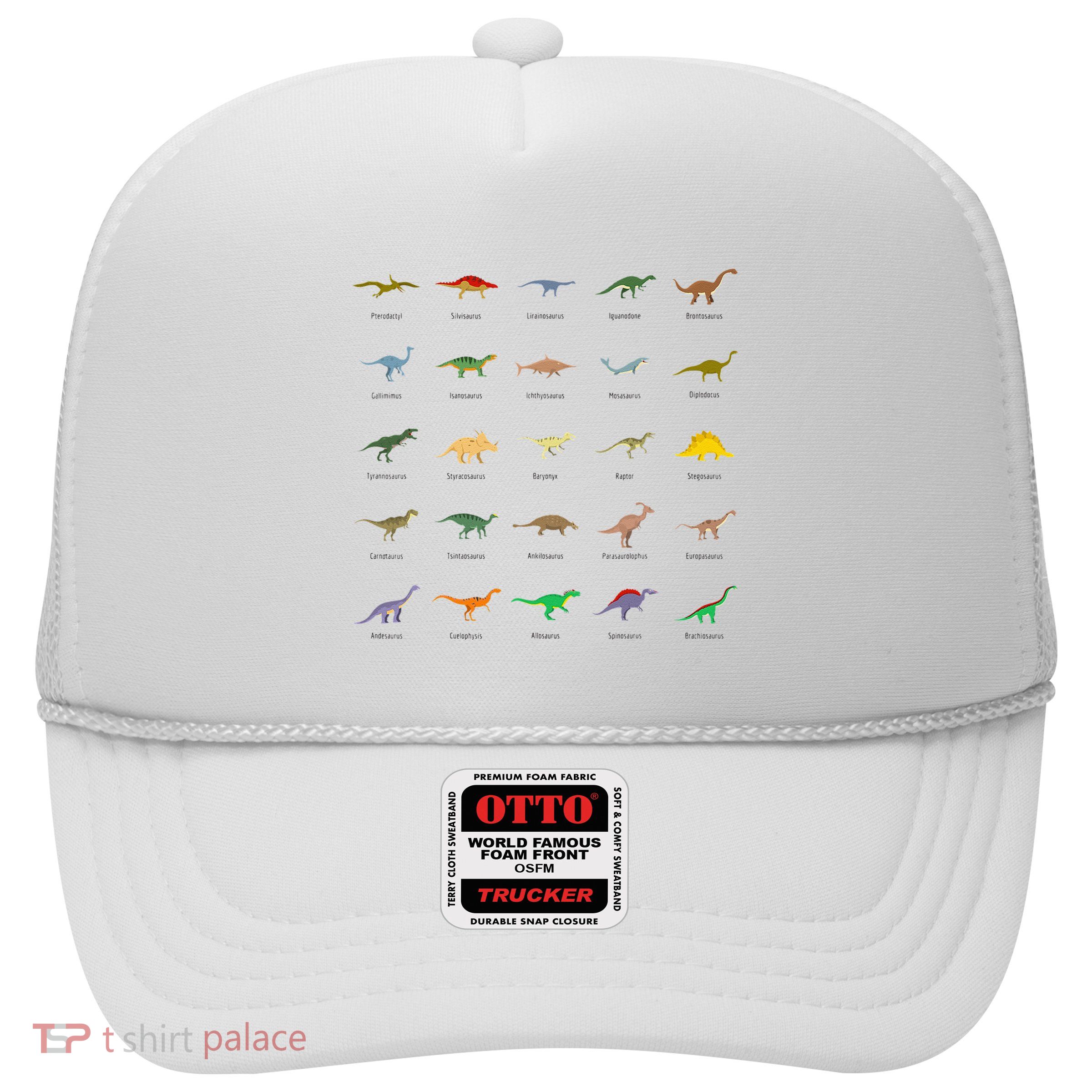 Types Of Dinosaurs For And Trucker Hat
