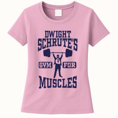 The Office DwightS Gym For Muscles Womens T-Shirt