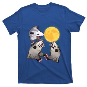 Three Opossum Dead Moon Possum Funny Gift Costumes Dults Gift T-Shirt