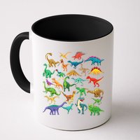 Types Of Dinosaurs Graphics Dino Identification Mug