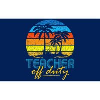 Teacher Off Duty Happy Last Day Of School Teacher Summer Bumper Sticker