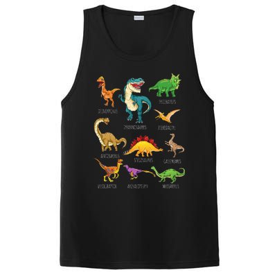 Types Of Dinosaurs Graphics Dino Identification PosiCharge Competitor Tank