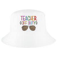 Teacher Off Duty Summer Break Cheetah Cool Comfort Performance Bucket Hat