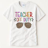 Teacher Off Duty Summer Break Cheetah Tall T-Shirt