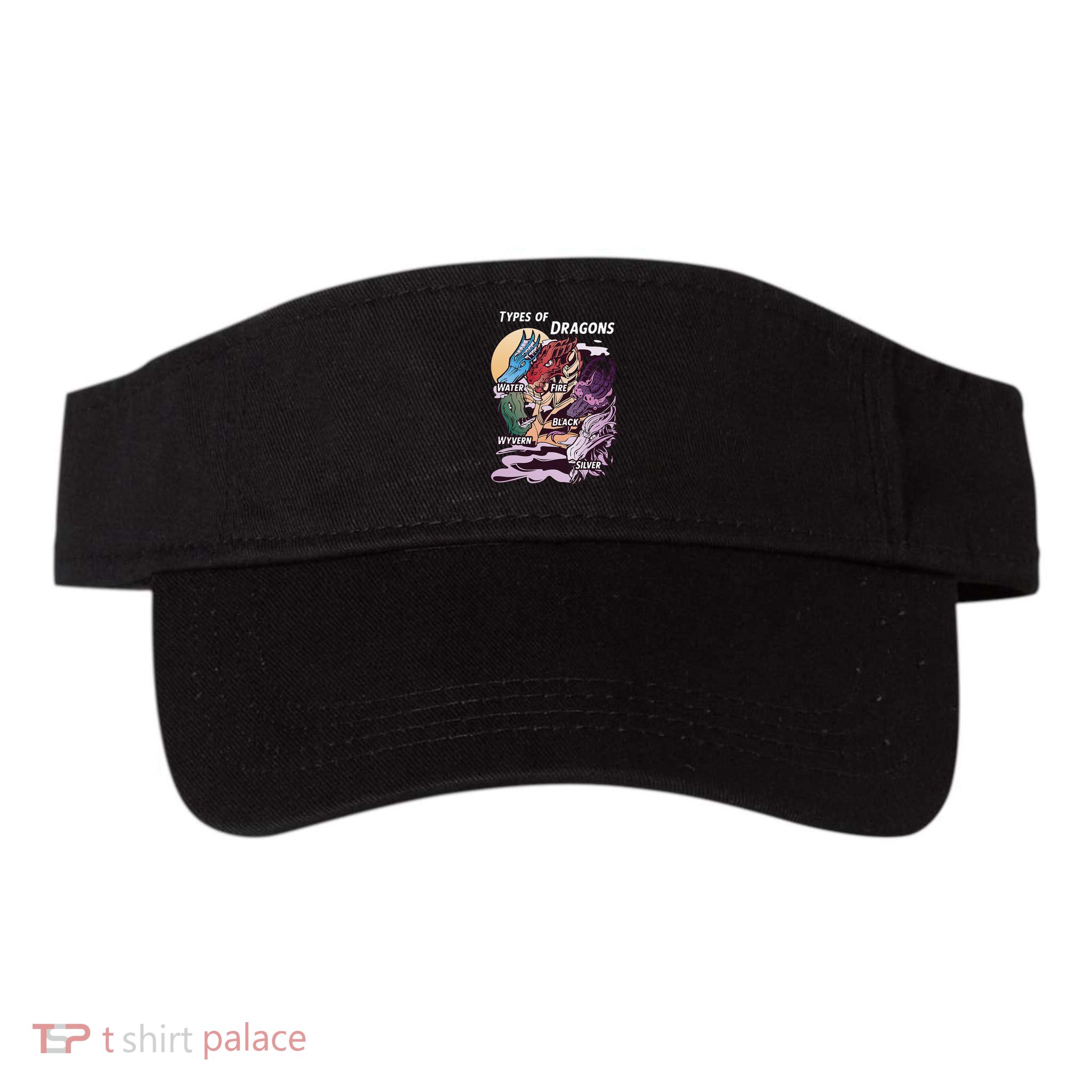 Types Of Dragons Funny Dragon Lover Gifts For Girls Visor