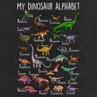 Types Of Dinosaurs Alphabet A Z Abc Dino Rex Identification Beanie
