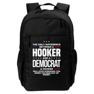 The Only Difference Between A Hooker And A Democrat Backpack