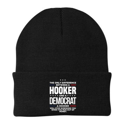 The Only Difference Between A Hooker And A Democrat Beanie