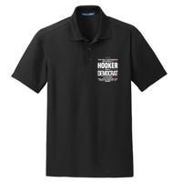 The Only Difference Between A Hooker And A Democrat Dry Zone Grid Polo
