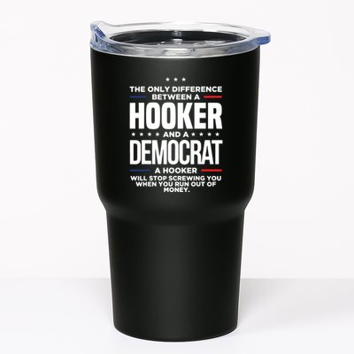 The Only Difference Between A Hooker And A Democrat Tumbler
