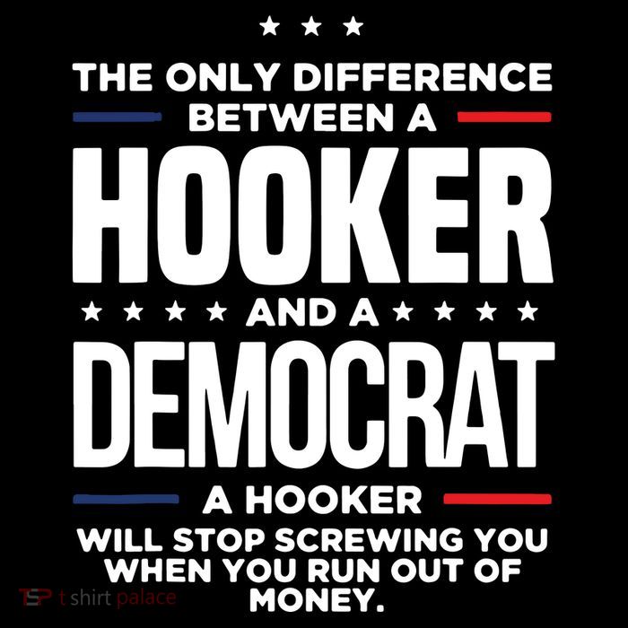 The Only Difference Between A Hooker And A Democrat Magnet