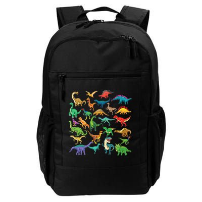 Types Of Dinosaurs Graphics Dino Identification Backpack