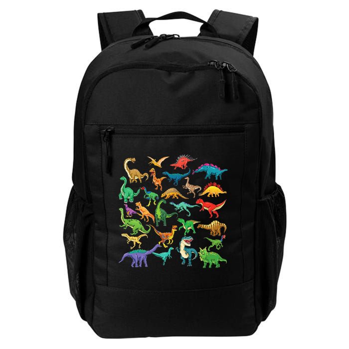 Types Of Dinosaurs Graphics Dino Identification Backpack