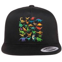 Types Of Dinosaurs Graphics Dino Identification Flatbill Hat