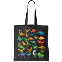 Types Of Dinosaurs Graphics Dino Identification Bag