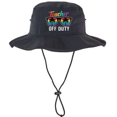 Teacher Off Duty Last Day Of School Teacher Summer Legacy Cool Fit Booney Bucket Hat