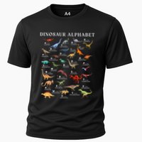 Types Of Dinosaurs Alphabet Abc Dino Identification Az Performance Shirt