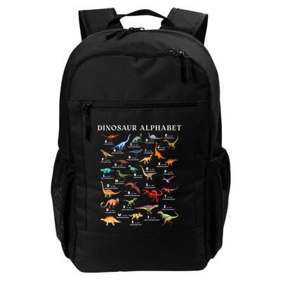 Types Of Dinosaurs Alphabet Abc Dino Identification Az Backpack